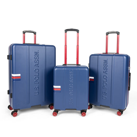 U.S. Polo Assn. Abbey Hard Trolley Luggage Set