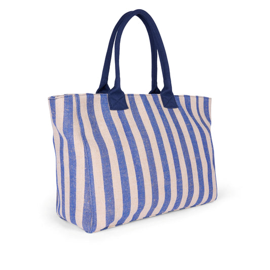 Abbracci Malta Shopping Bag Pool Party Stripes Shopping Bag Pool Party Stripes Shopping Bag