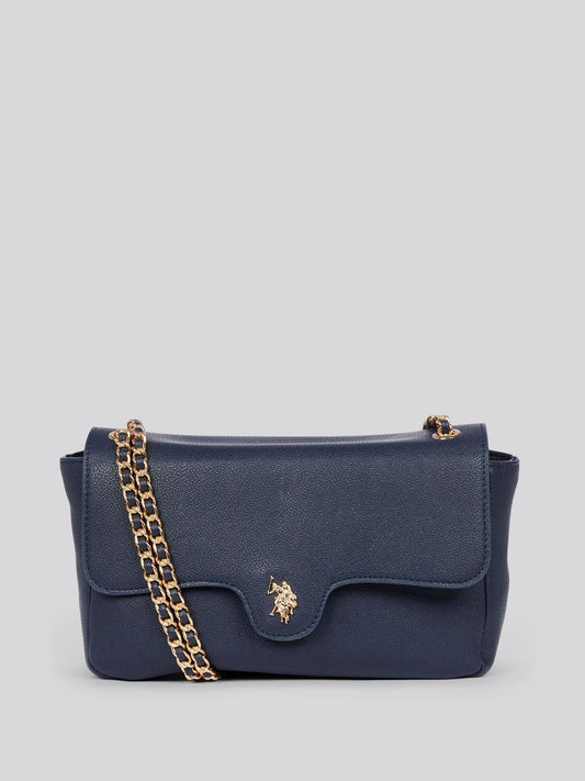 U.S. Polo Assn. Jones Flap Crossbody with Chain