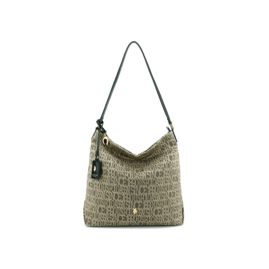 U.S. Polo Assn. Jacquard Hobo Bag
