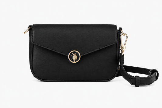 U.S. Polo Assn. Small Flap Belt Bag Black