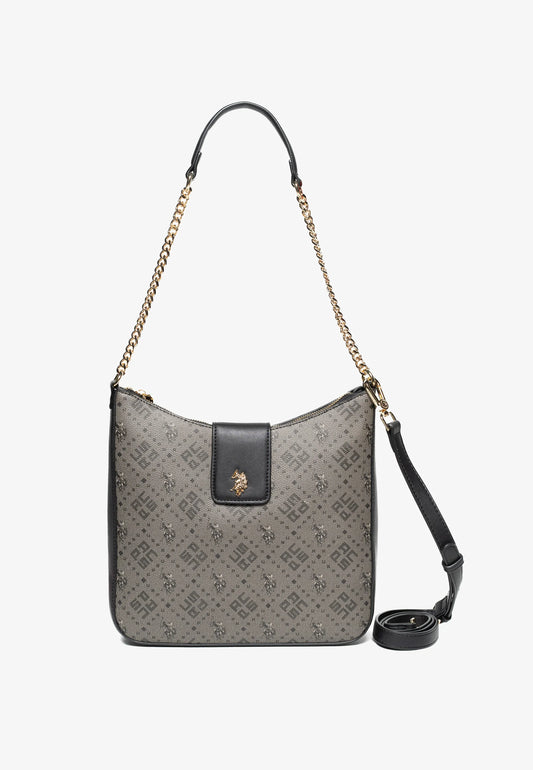 U.S. Polo Assn. Hampton Hobo Bag With Chain